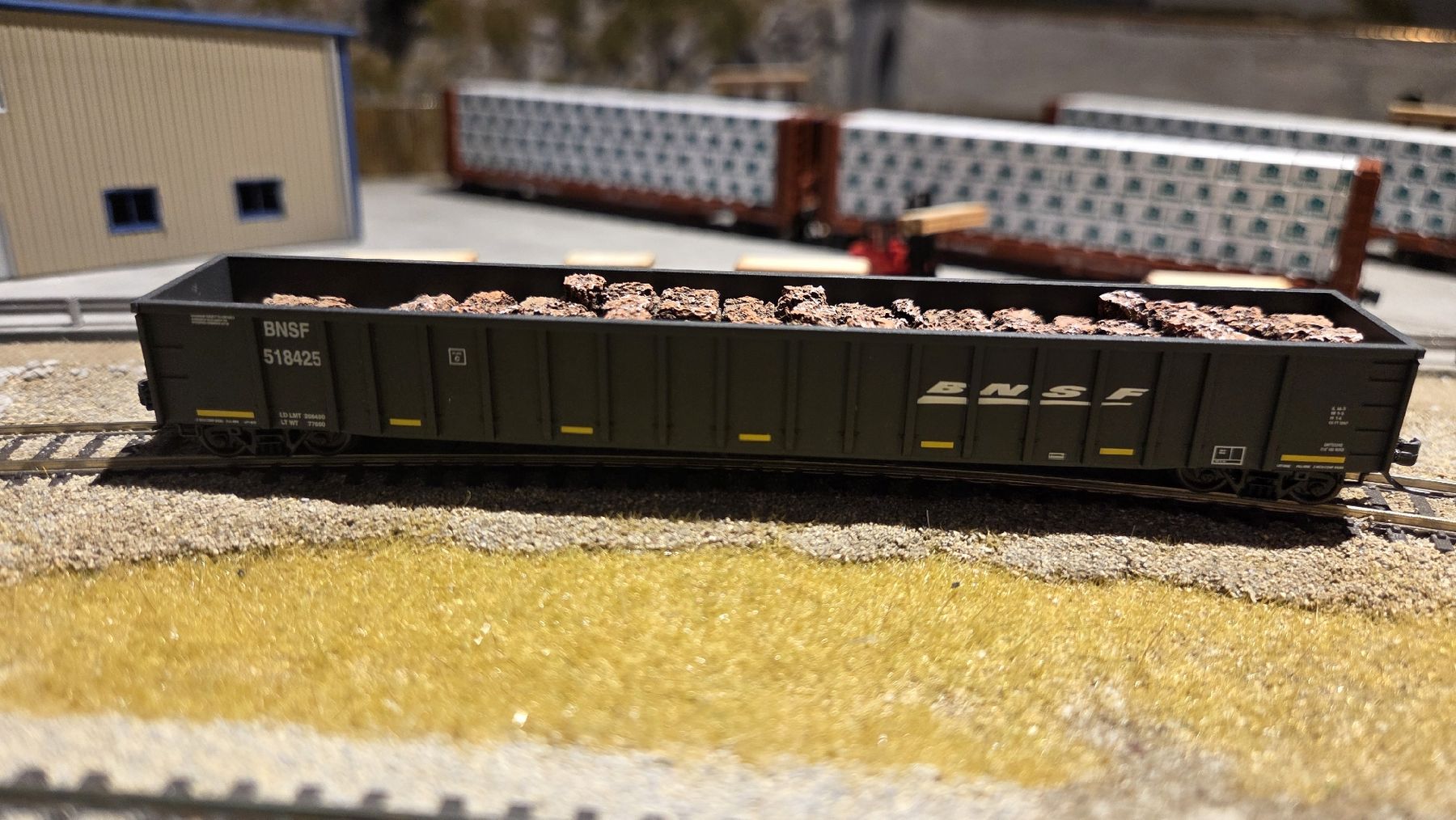 Athearn Modellini di ferrovie: 2x BNSF Thrall gondola – Usato da Goumoens-la-Ville venduto da nsbourquin 1