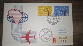 Swissair Geneva - Lagos 2.11.1962