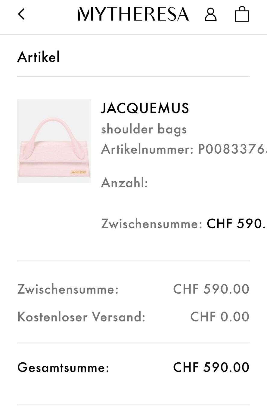 Jacquemus Borse da donna: JACQUEMUS  shoulder bag  NEU – Nuovo e nell'imballaggio originale da Baden venduto da tesorino73 5