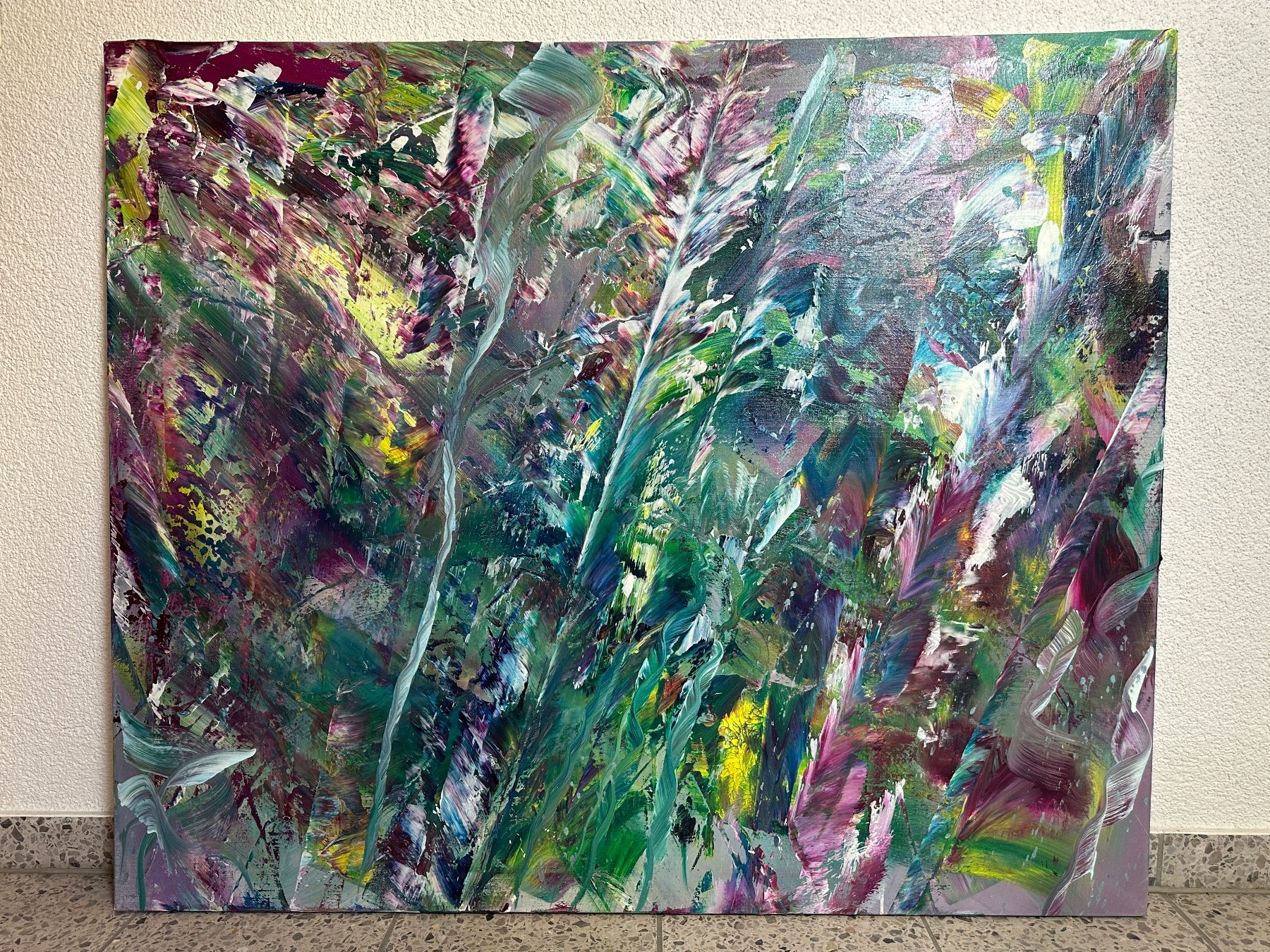 Gemälde: Abstrakt in Acryl – Gebraucht aus Aarburg von Nikys-Woods 1