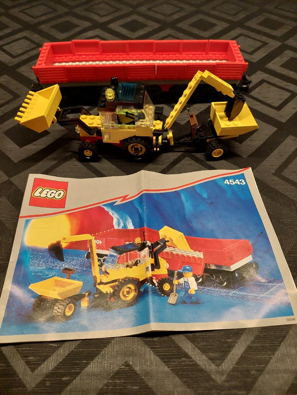 Lego Giocattoli: Lego Güterwaggon mit Bagger Nr 4543 – Usato da Zetzwil venduto da sti_x9xf 3