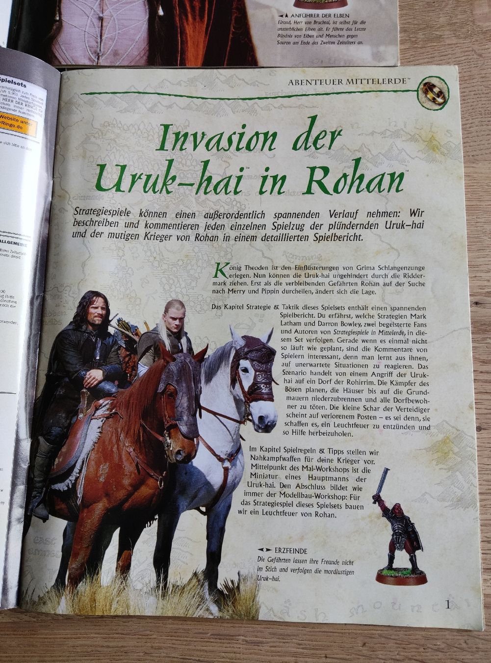Spiele: "Herr der Ringe"-Sammelhefte - Tabletop-Spiel – Gebraucht aus Zofingen von  3