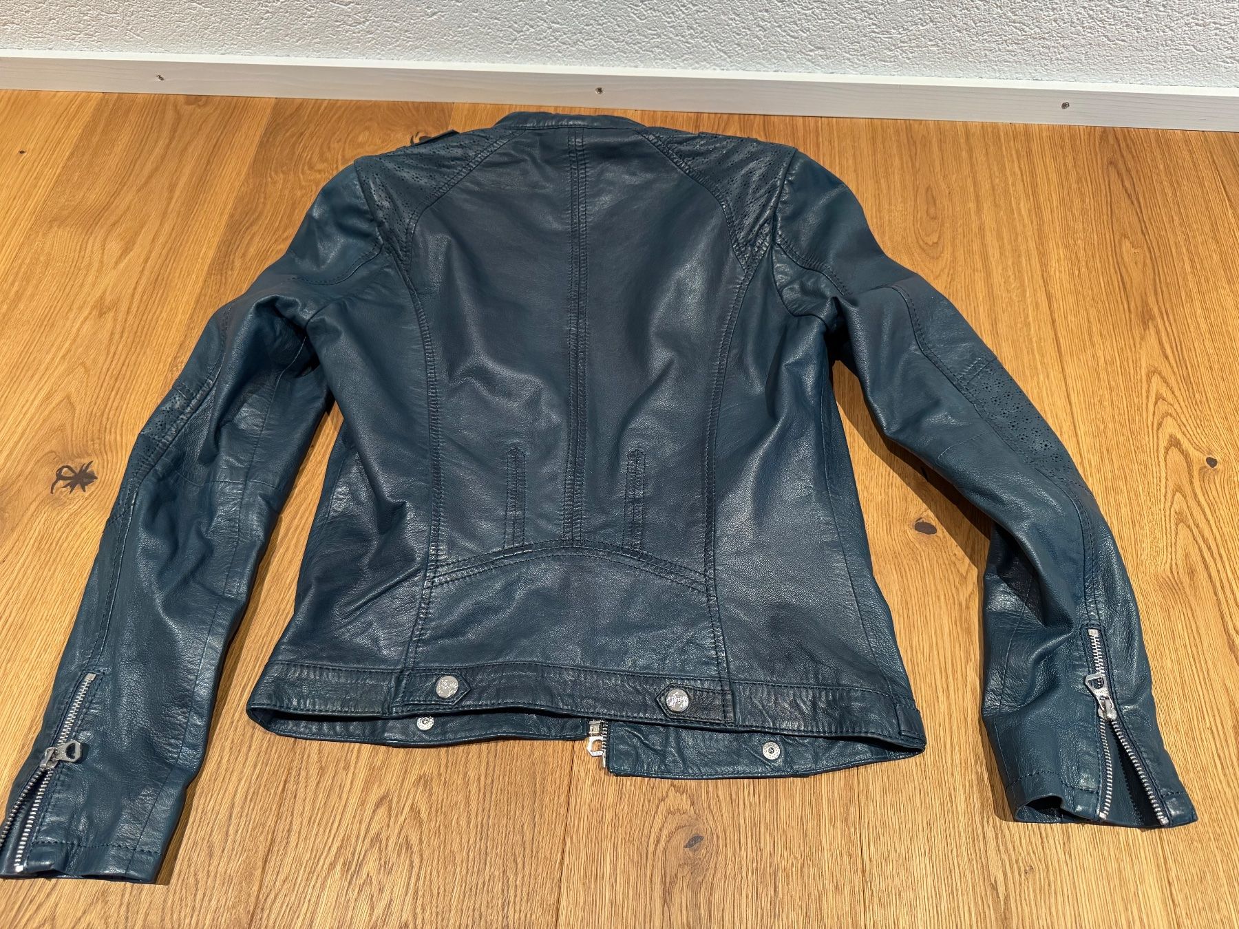 Jacken: Gipsy Lederjacke Grösse S, Farbe petrol – Gebraucht aus Wetzikon ZH von Swiss281 1