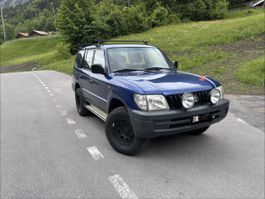 Toyota Land Cruiser KDJ95 blau Jahrgang 2001 gebraucht