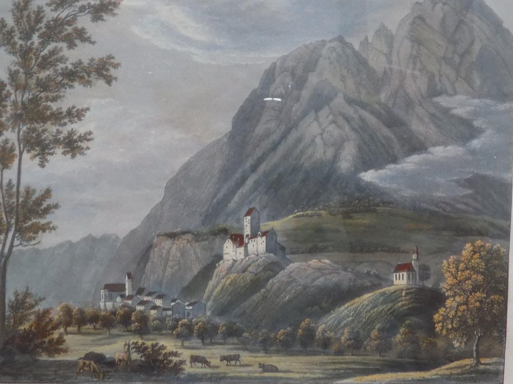 Gravures: Sargans Goldrahmen – D'occasion à Risch par Antikfee 1