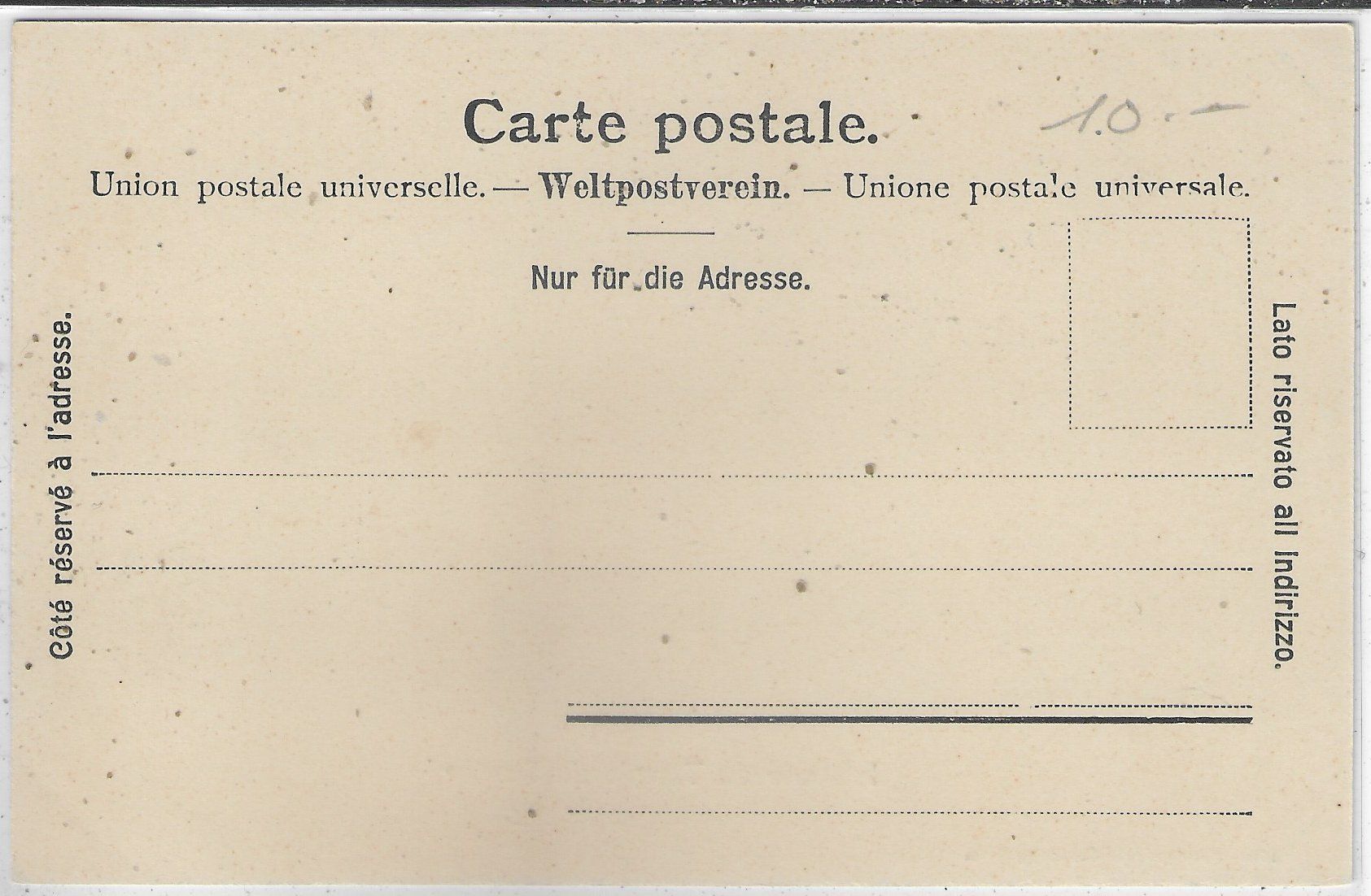 Cartoline postali: Interieur du Temple du Sentier – Usato da Ettingen venduto da Kartenplanet 1