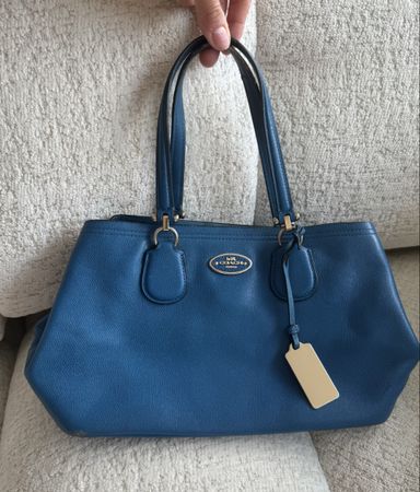 Coach Park Metro Tote aus Saffiano Leder