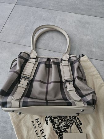 original burberry smoke trench tote