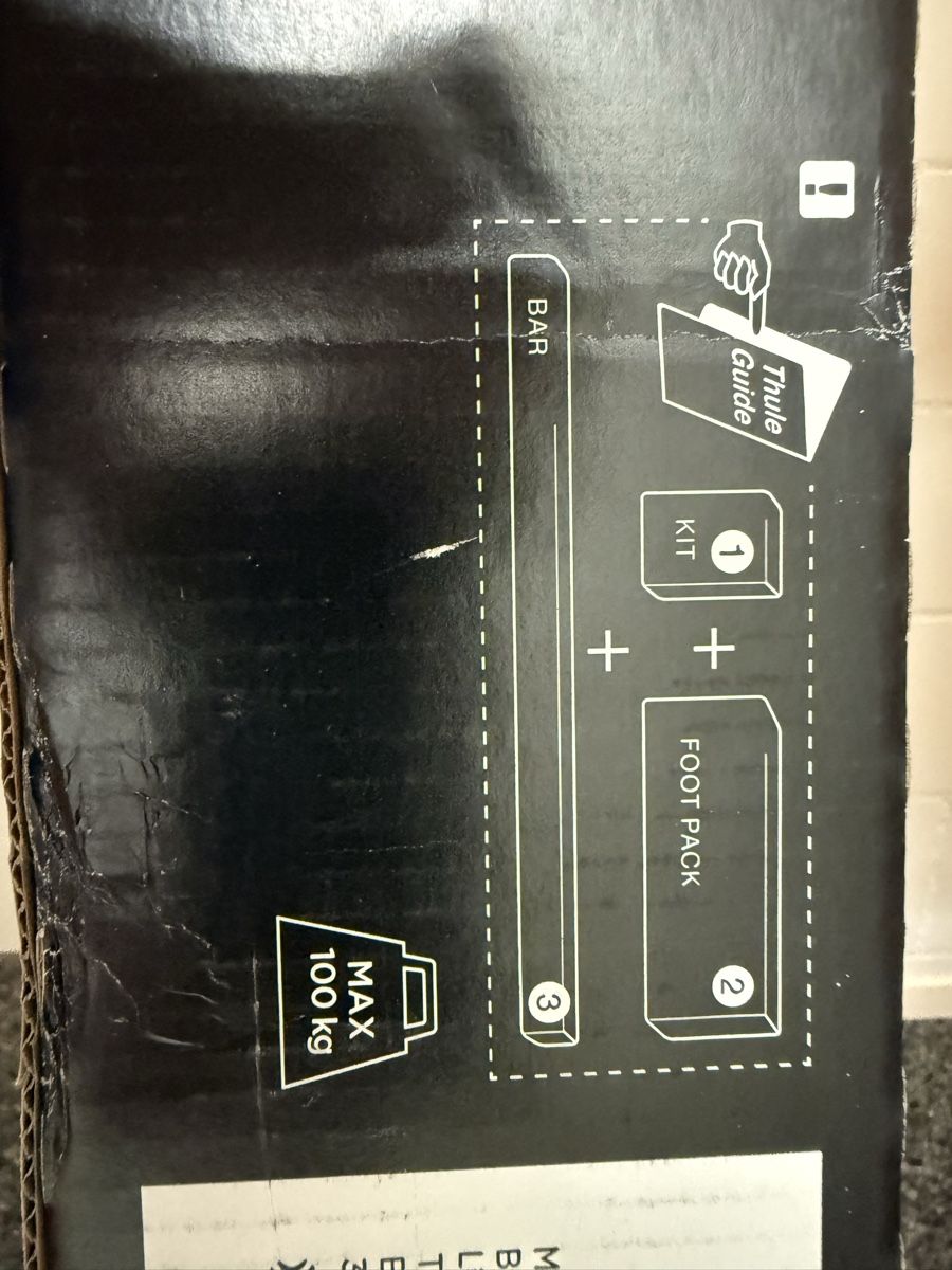 Thule Portapacchi: Thule WingBar Evo 118 Schwarz Neu – Nuovo e nell'imballaggio originale da Oberhofen Thun'see venduto da mgncrk 3