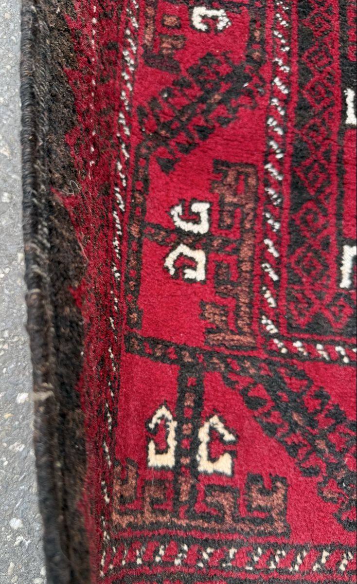 Tappeti: Schöner Orientteppich rot-schwarz 185x110cm – Usato da Sempach venduto da Star7 5
