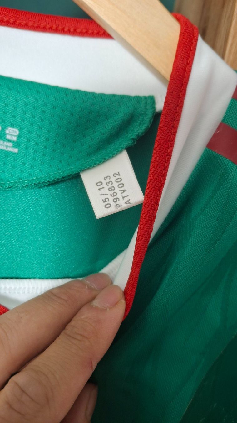 Adidas Leibchen & Hosen: Mexique techfit 2010 world cup player issue – Gebraucht aus Yverdon-les-Bains von flo_8fgr 4