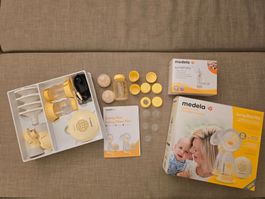 Medela Swing Maxi Flex Milchpumpe mit Zubehör