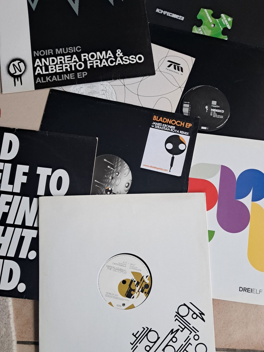 Dischi in vinile: Vinyl Set Techno Minimal – Usato da Biberstein venduto da precious010 3