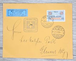 CL22 Enveloppe + Timbre Suisse 1928