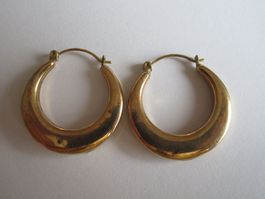 2 Ohrringe  Gold 375
