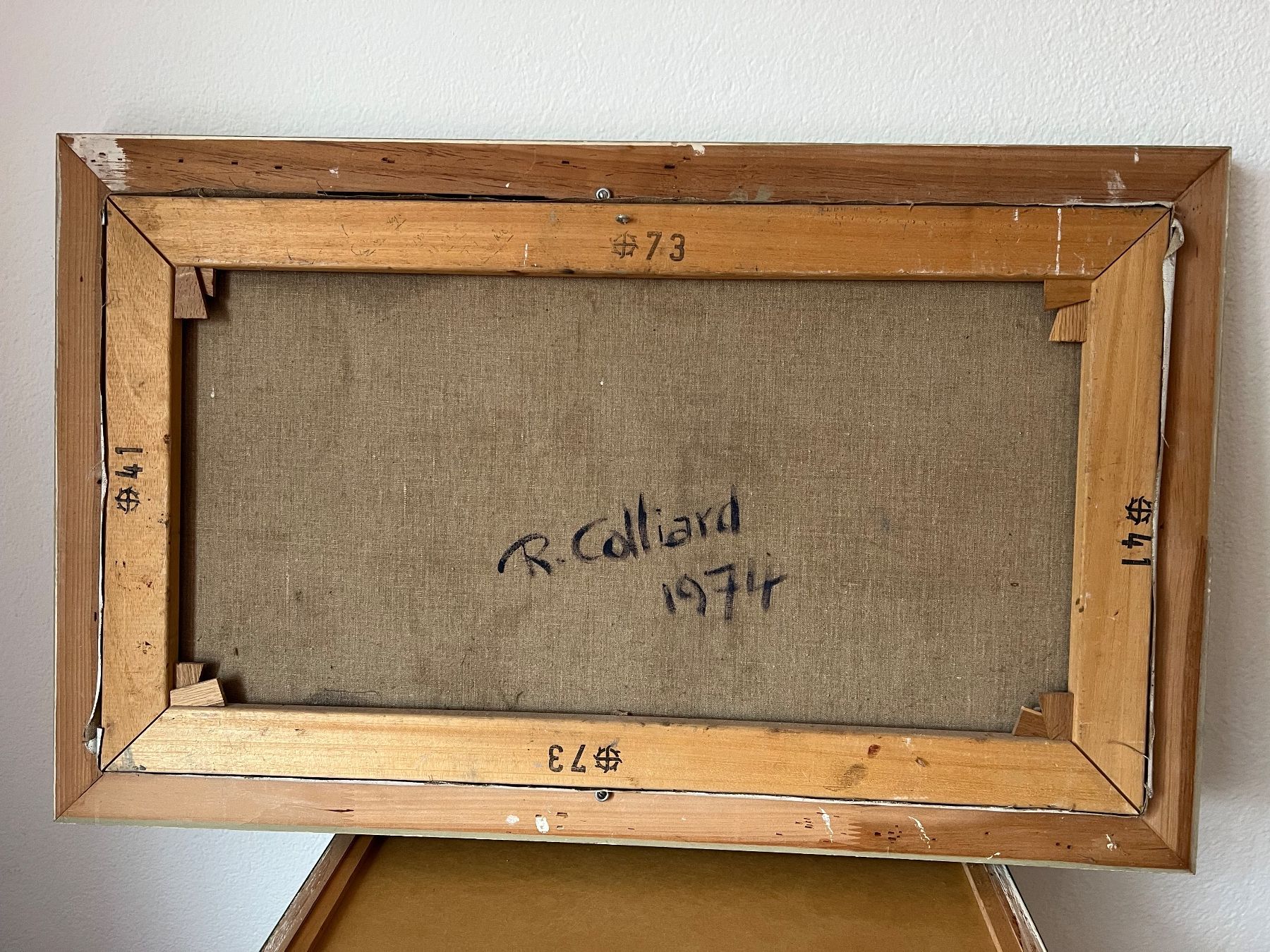 Dipinti: R.Colliard, Stillleben 1974 – Usato da Zürich venduto da Girasole232 1