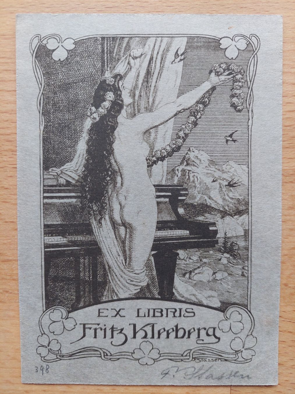Foto & Immagini: Exlibris Franz Stassen - Original Grafik – Usato da Obfelden venduto da Exlibris-Art