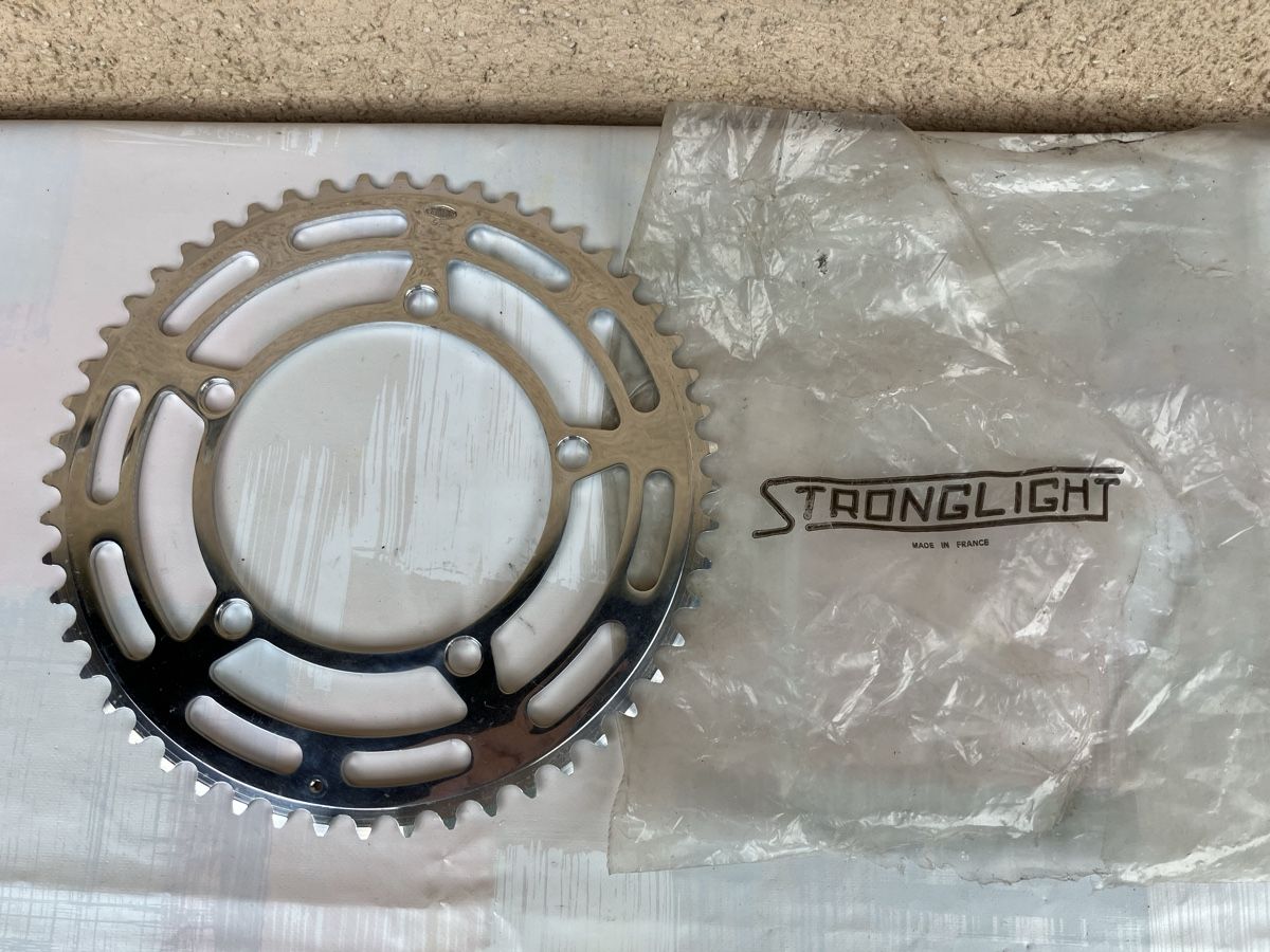 Ersatzteile: NOS Stronglight 52 t, 122 bcd Kettenblatt – Gebraucht aus Trimbach von cendira