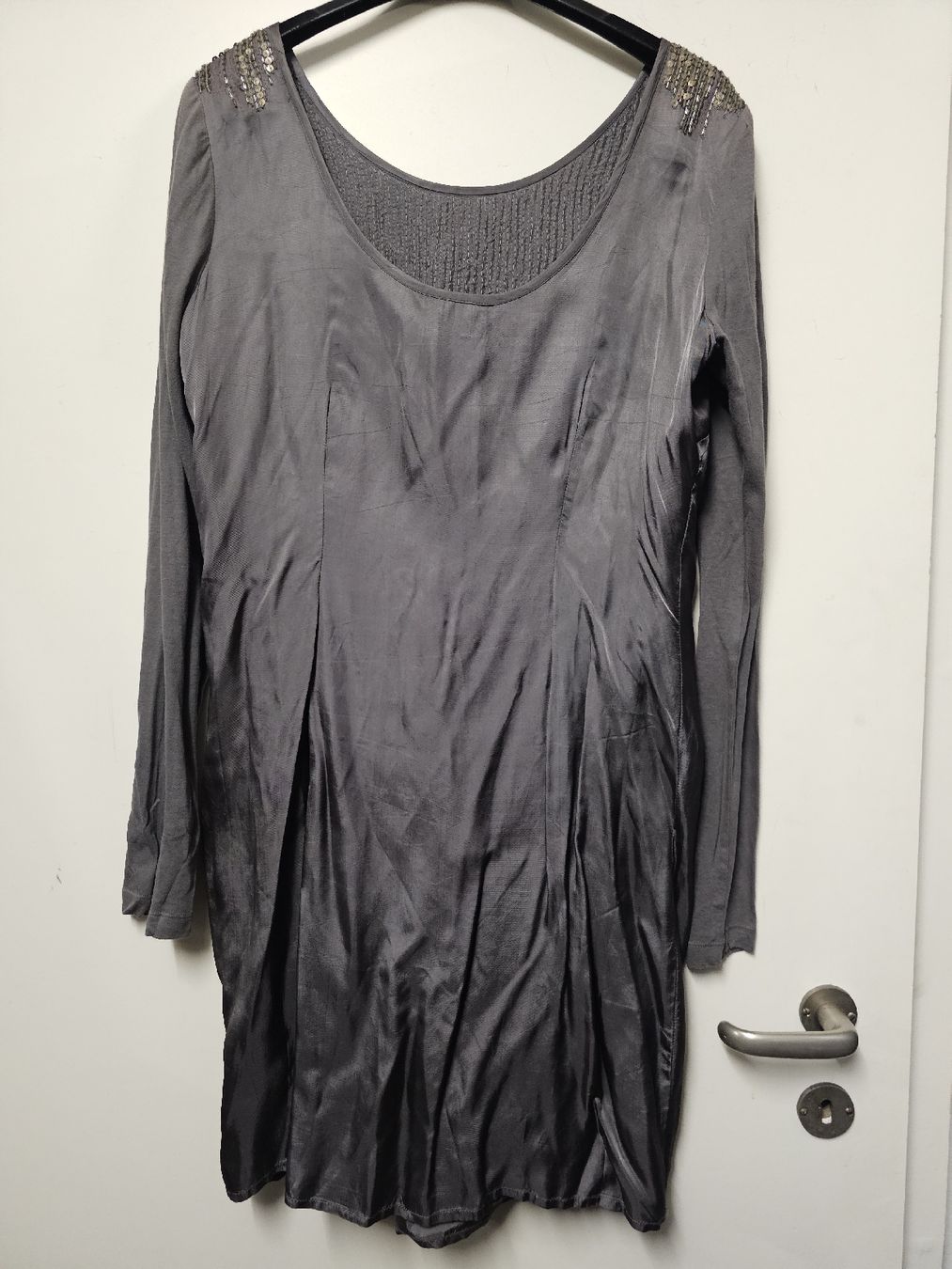 IKKS Kleider: Robe I.Code by IKKS/Originale/Neuve/Grise à sequins/T:40 – Neu (gemäss Beschreibung) aus Basel von Paloma6261 3