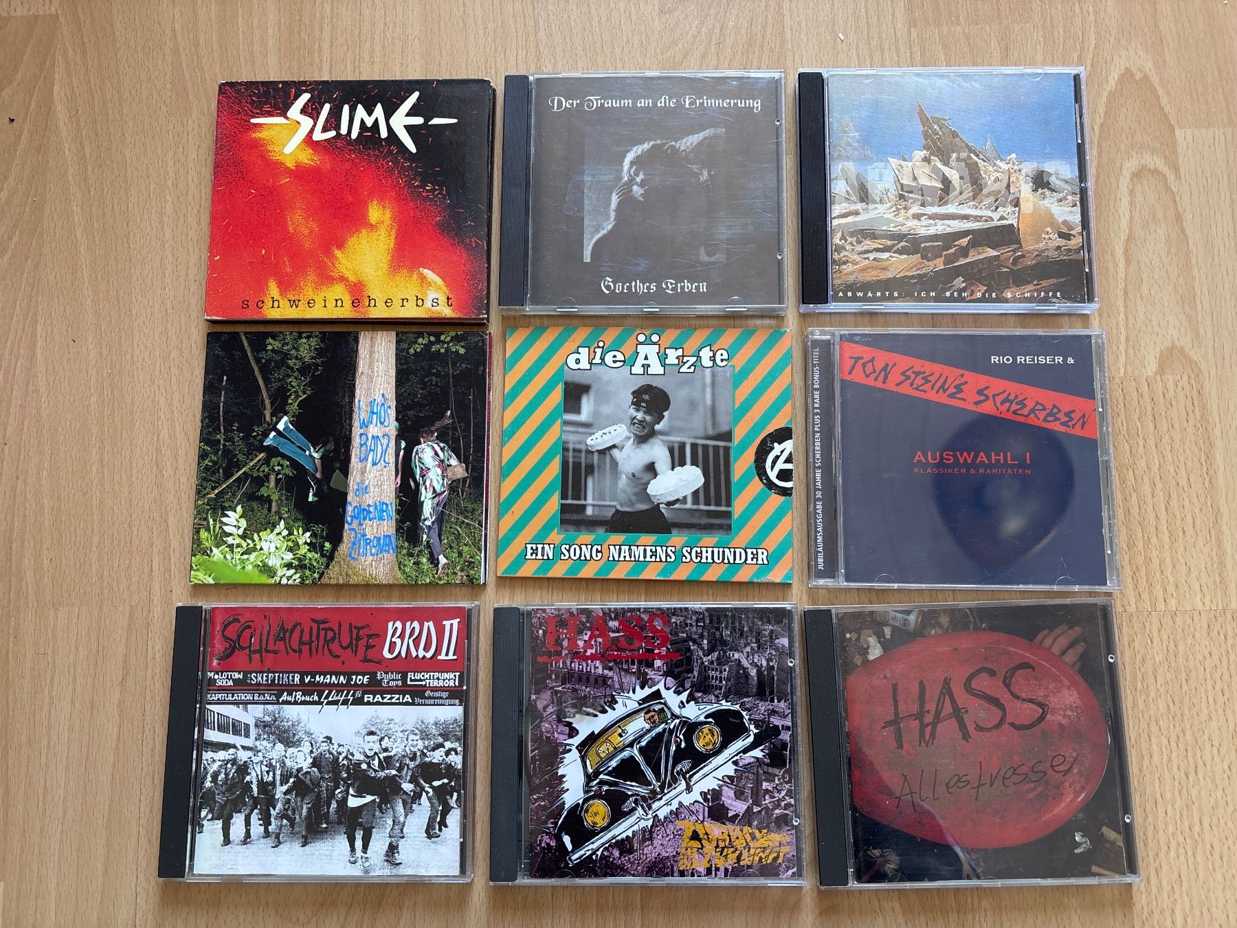 CDs: DEUTSCHPUNK – Gebraucht aus Wabern von fingersinfactories