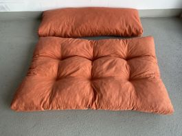 Kissen für Palette Sofa orange