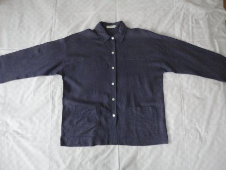 Leinenbluse Gr. 46 VERSAND