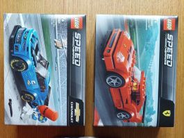 Lego Speed Champion Ferrari 75890 Chevrolet camaro 75891