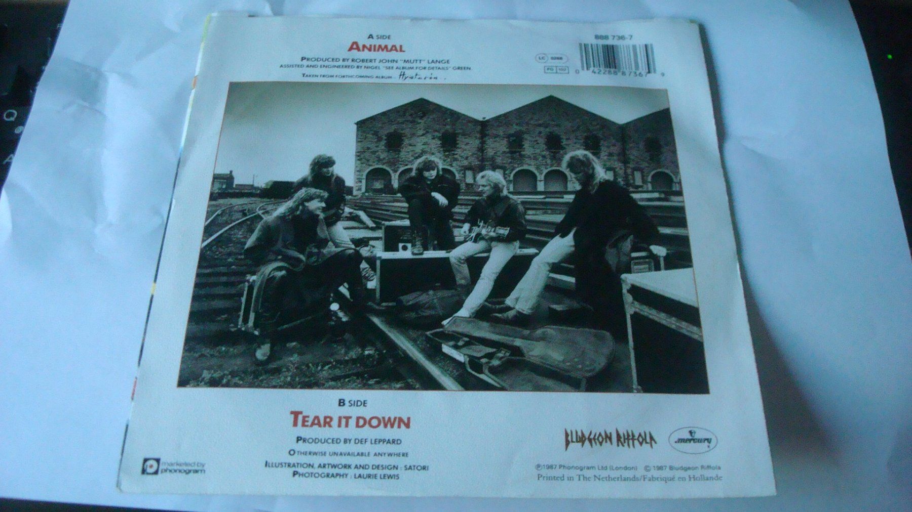 Dischi in vinile: Def Leppard Animal - Tear it Down 1987 – Usato da Münchenstein venduto da Pesci6 1