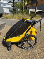 Thule Chariot Sport 1 gelb inkl. Velo-, Buggy- & Jogging-Kit