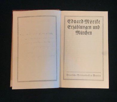 Libri: Antiquarisch - Erzählungen & Märchen – Usato da Thalwil venduto da Peter0911