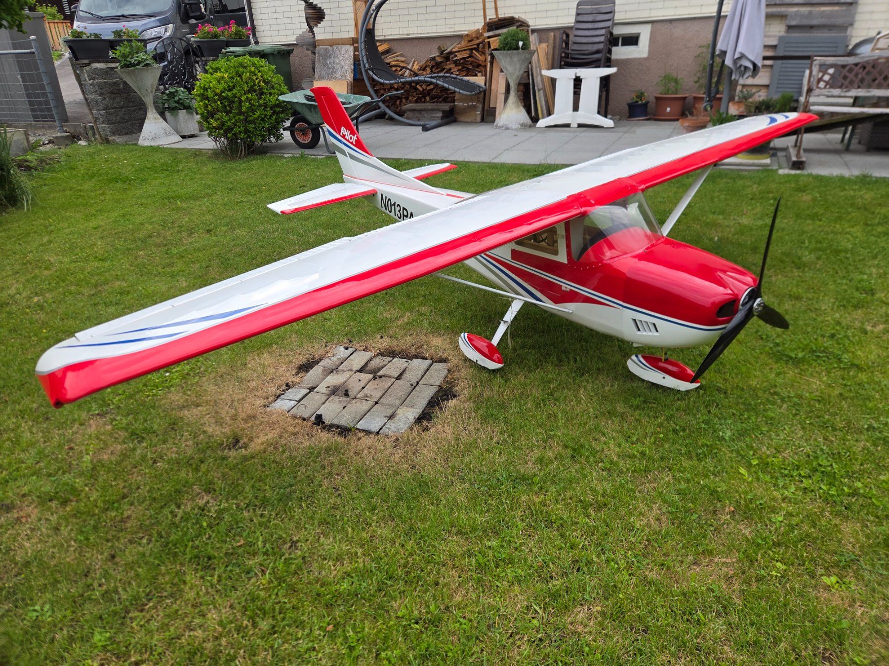 Modellismo RC: Pilot Rc Skyline Cessna 182 – Usato da Gams venduto da tischi97 1