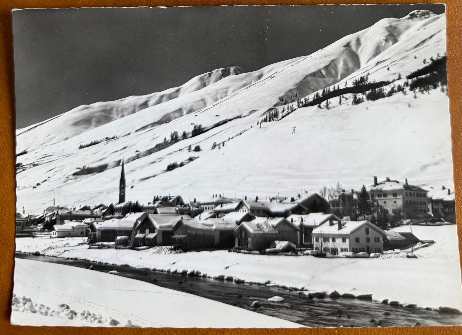 Cartoline postali: S - SCHANF - Piz Albanas 1963 – Usato da Lutry venduto da Ediego