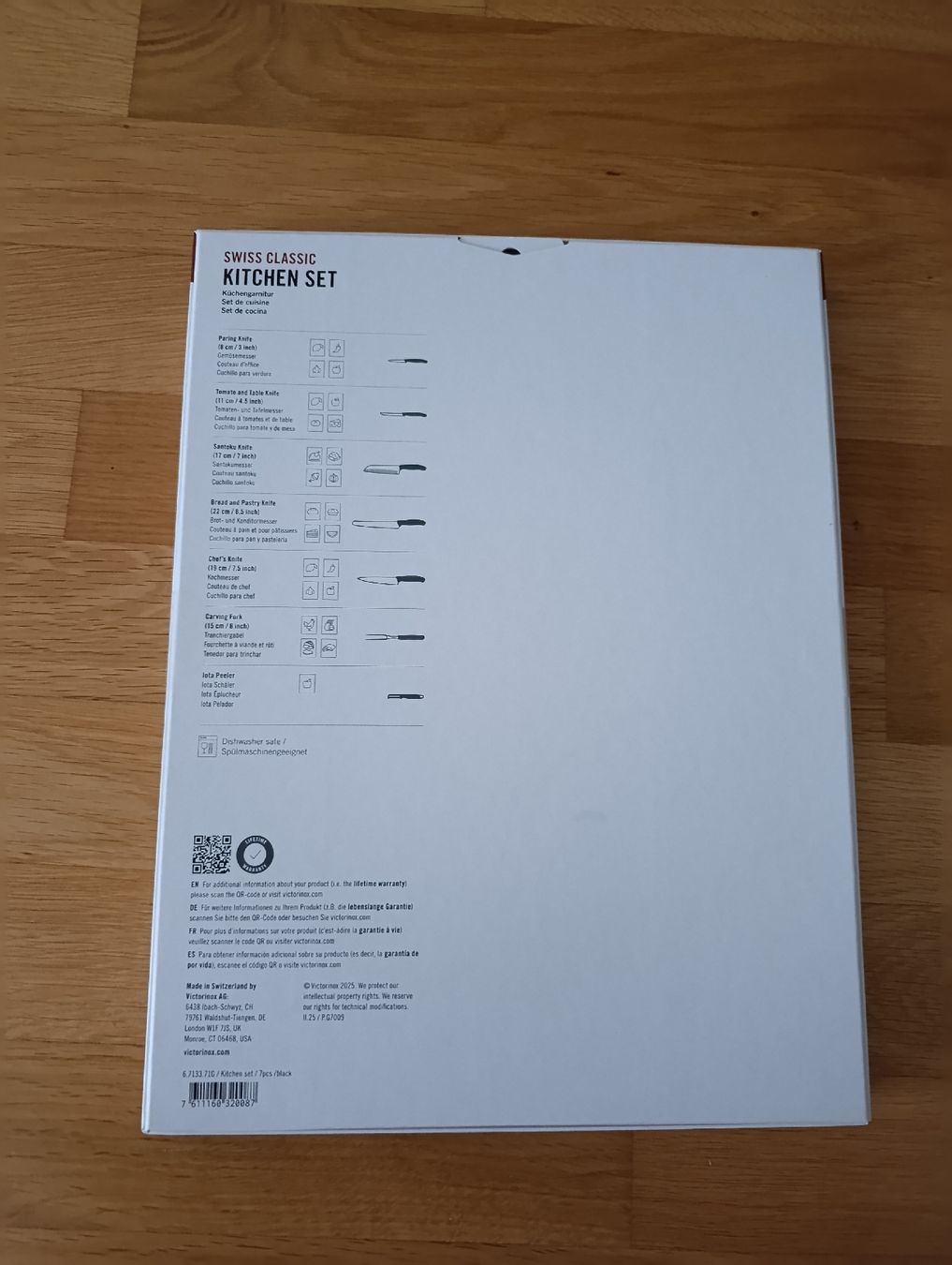 Victorinox Set di posate: Victorinox Messerset 7-Teilig – Nuovo e nell'imballaggio originale da Siebnen venduto da Larya 1