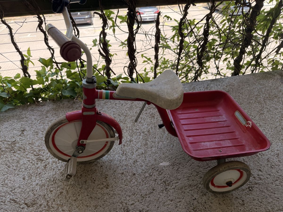 Winther Veicoli per bambini: Antik: Kinder Dreirad rot mit Kippwanne WINTHER – Usato da uster venduto da amplid02 5