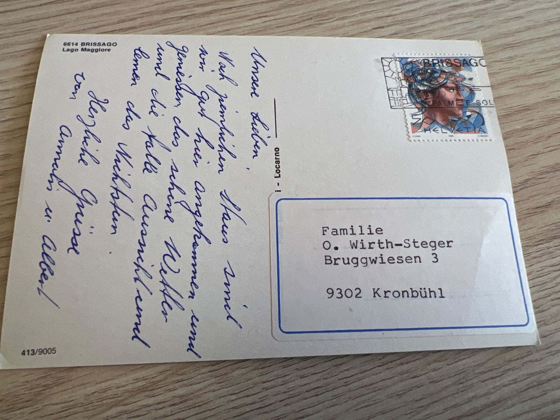 Cartoline postali: Brissago lago maggiore Locarno – Usato da Prosito venduto da Danielehh 1