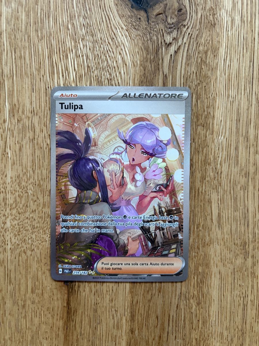 Pokémon Sammelbilder & Trading cards: Tulip #259 Pokemon Paradox Rift IT – Neu (gemäss Beschreibung) aus Celerina von vyn_90