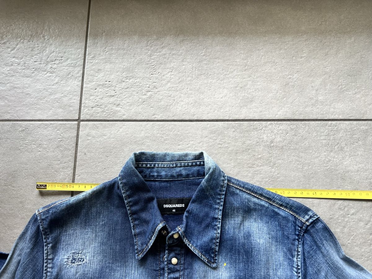 Dsquared2 Chemises: Dsquared2 camicia patch jeans uomo – D'occasion à Mendrisio par fly_9wzx 9