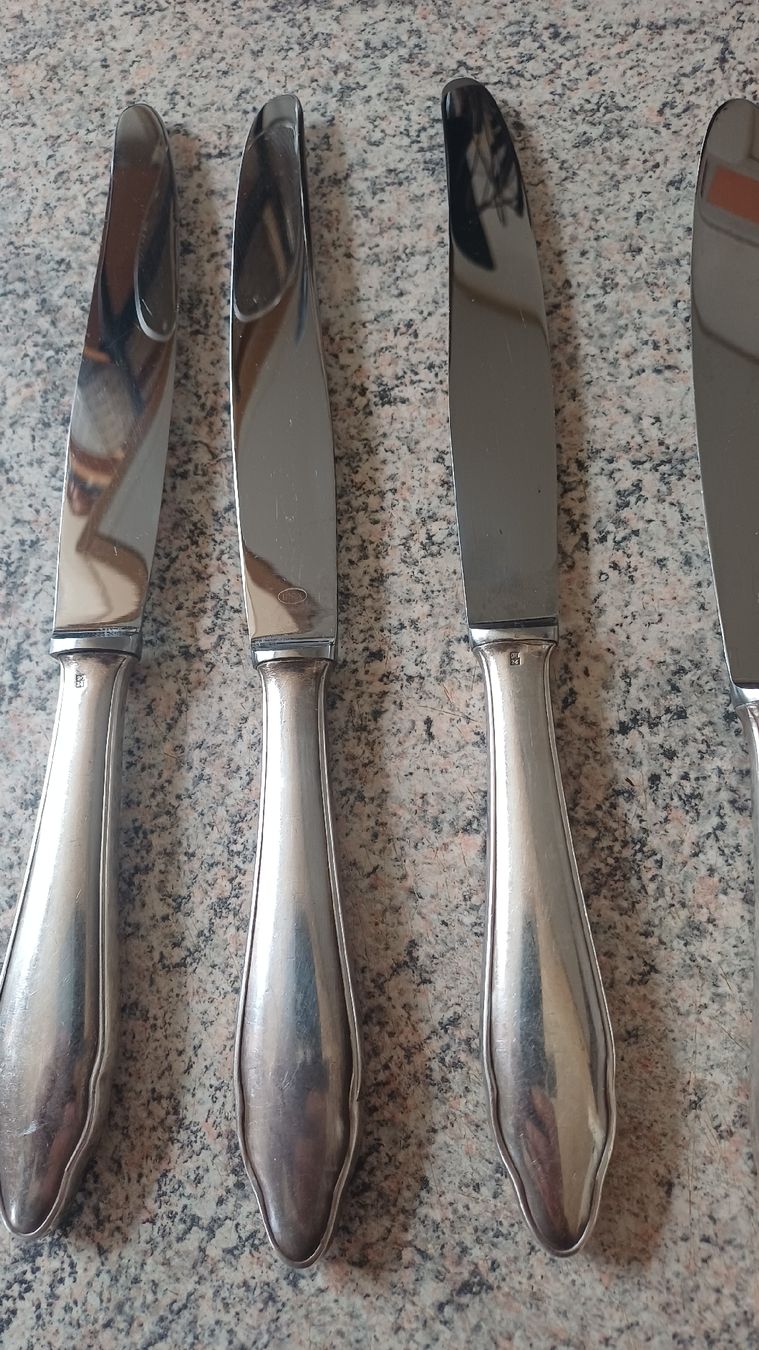 Set di posate: Lot Besteck versilbert  – Usato da Flawil venduto da Naphtali 4