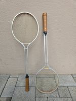Vintage Tennis Rackets "Aluminium" 2 Stk. Frühlings-Angeb...
