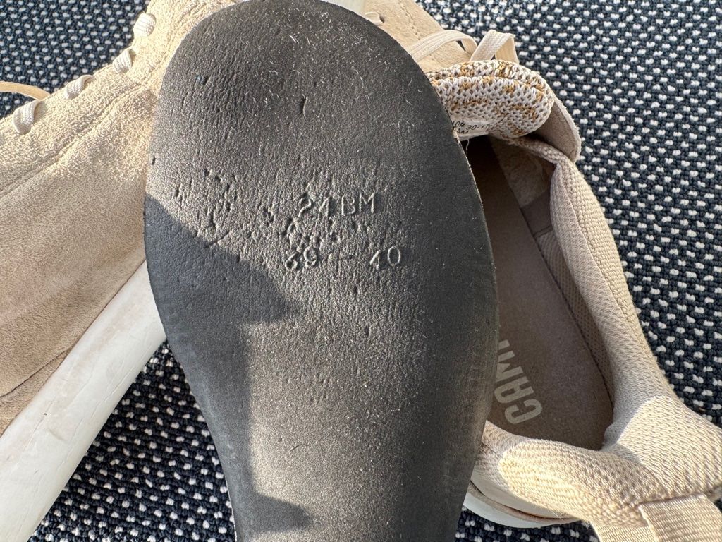 Camper Herrenschuhe: Camper Herrenschuh - beige - Wildleder - Gr- 40 – Gebraucht aus Zürich von boz_my69 9