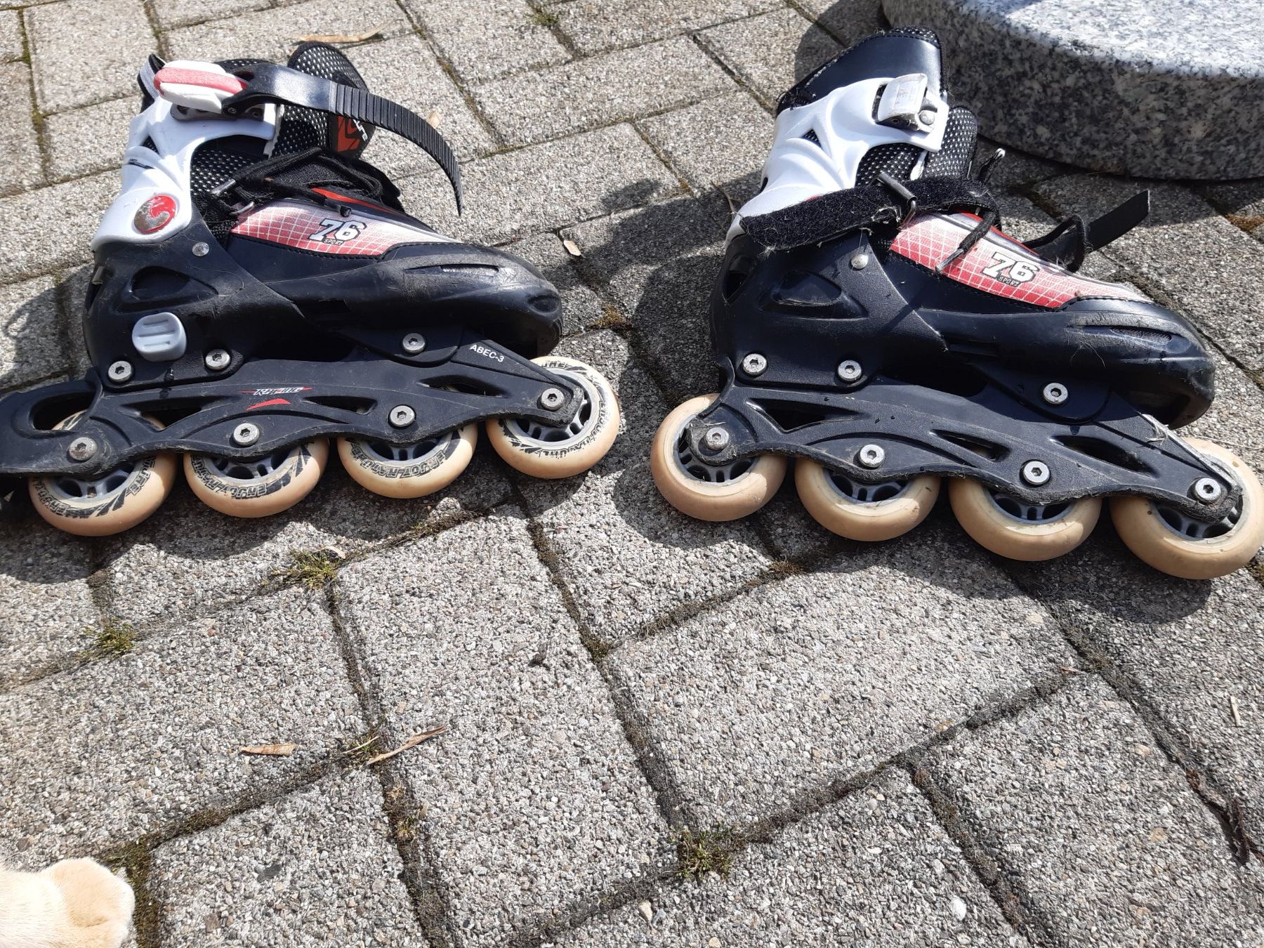 Pattini in linea & Pattini a rotelle: Inline-skates verstellbar Grösse 33 - 36 – Usato da Mülligen venduto da gipseli 1
