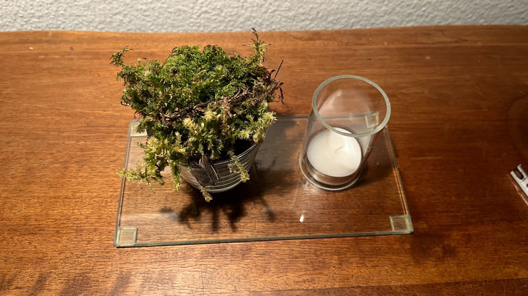 Portacandele: Kerzenständer aus Glas- eigene Produktion – Nuovo (secondo la descrizione) da Reinach BL venduto da Rochriba