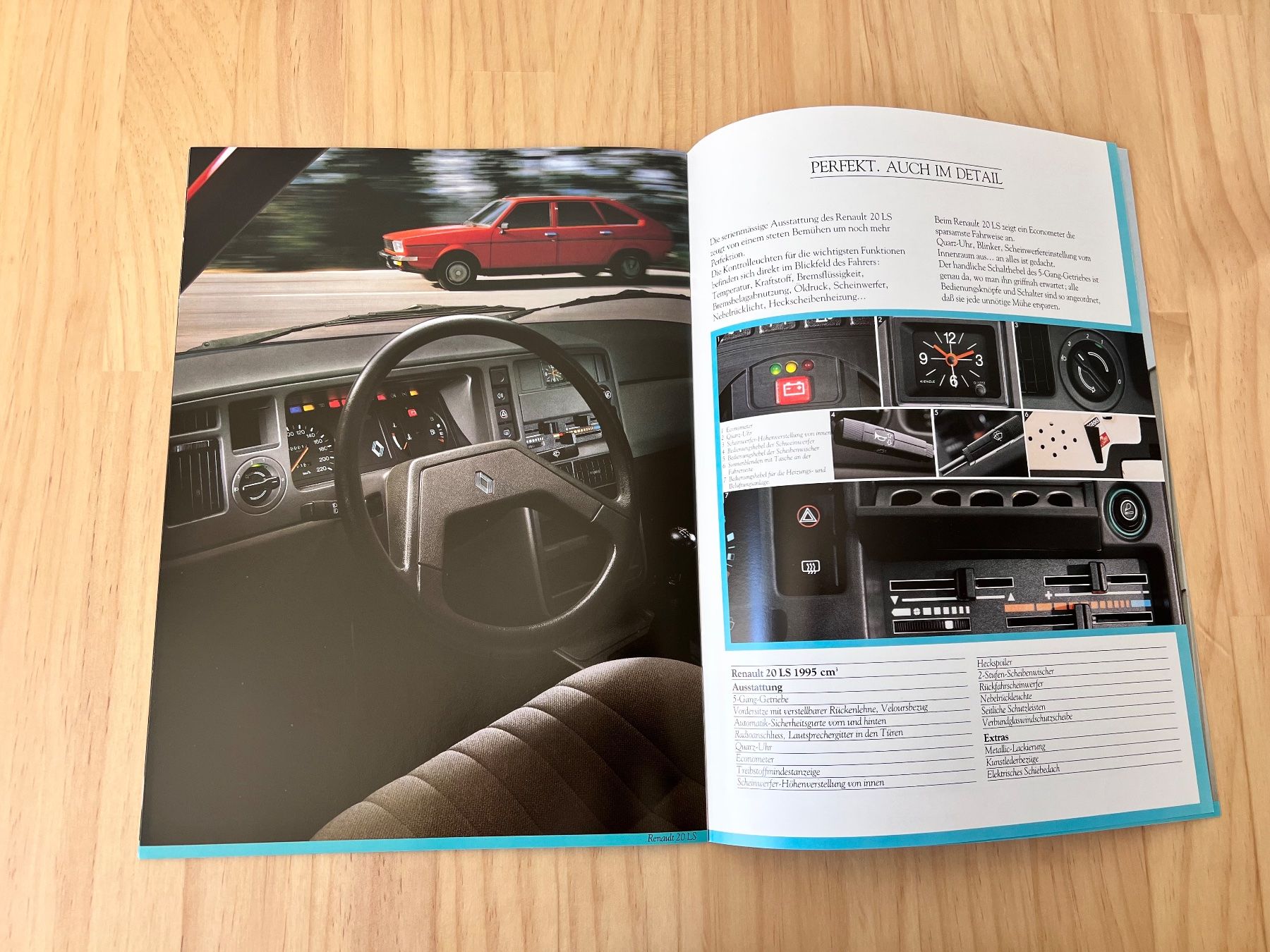 Renault Documents: RENAULT 20 Verkaufsprospekt – D'occasion à Münchenbuchsee par Volver64 4