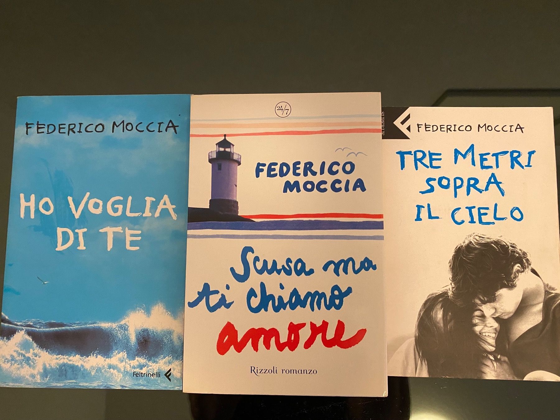 Libri: Federico Moccia 3 Bücher LP ca. 65.- – Nuovo (secondo la descrizione) da Buchs-ZH venduto da Birikina