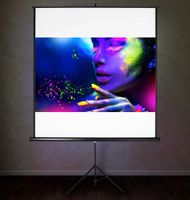Beamer Leinwand Stativ 152 x 152 cm