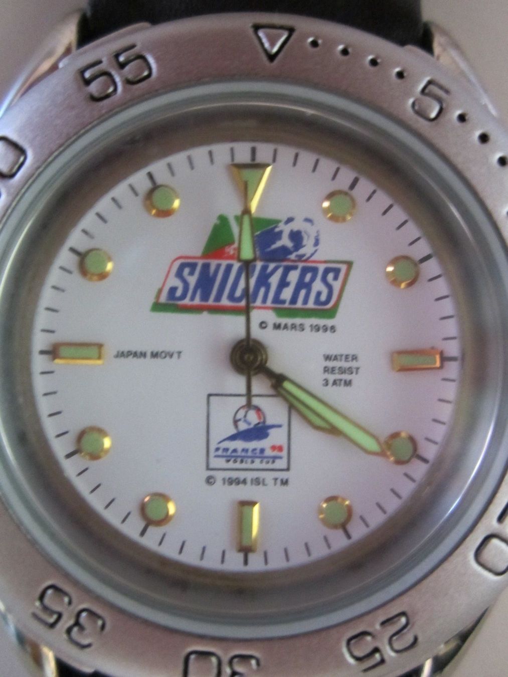 Orologi: WORLD CUP SNICKERS UHR von 98-Frankreich – Nuovo e nell'imballaggio originale da Grüningen venduto da ald_8cjy 9