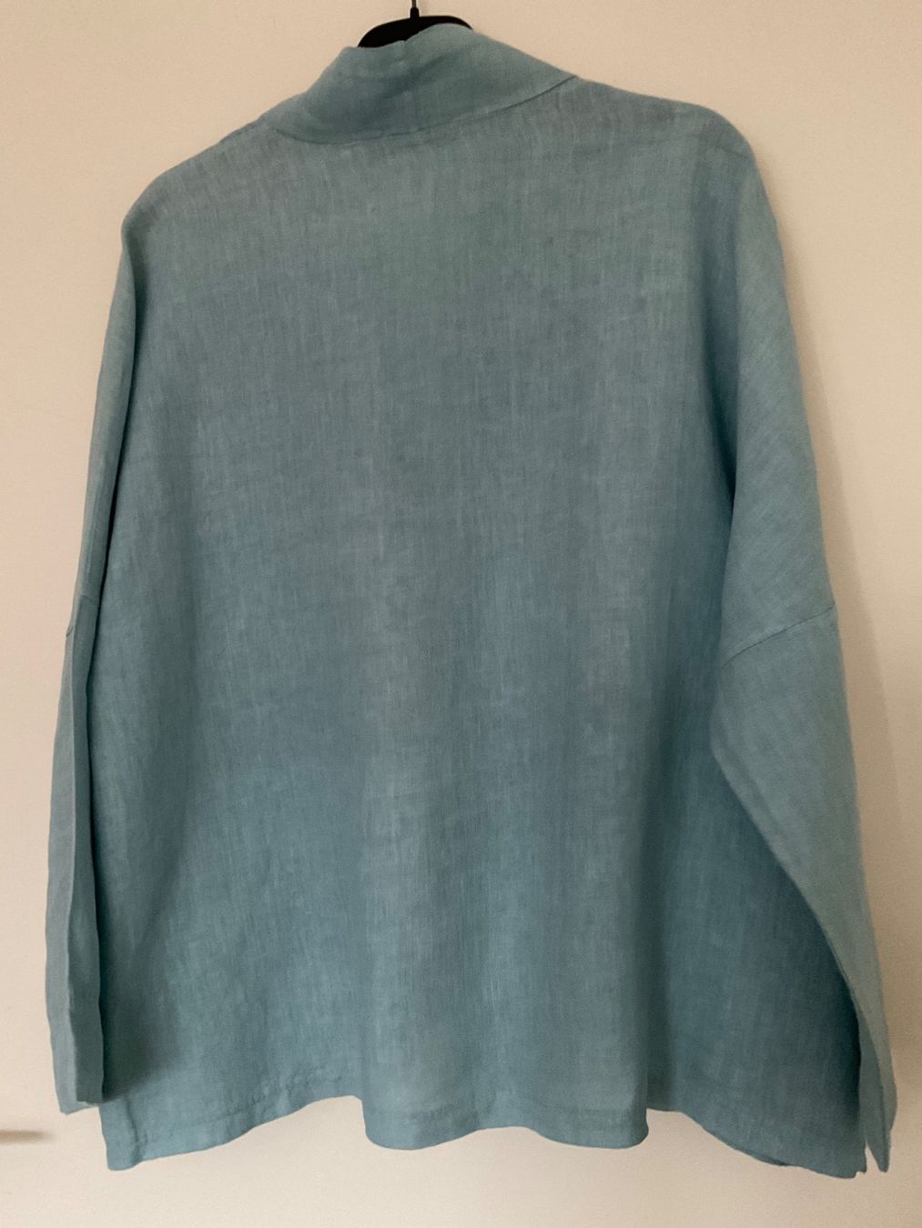 Giacche: PURO LINO 100% Leinen oversize Jacke Gr ca L/XL hellblau – Usato da Urdorf venduto da alda02 3