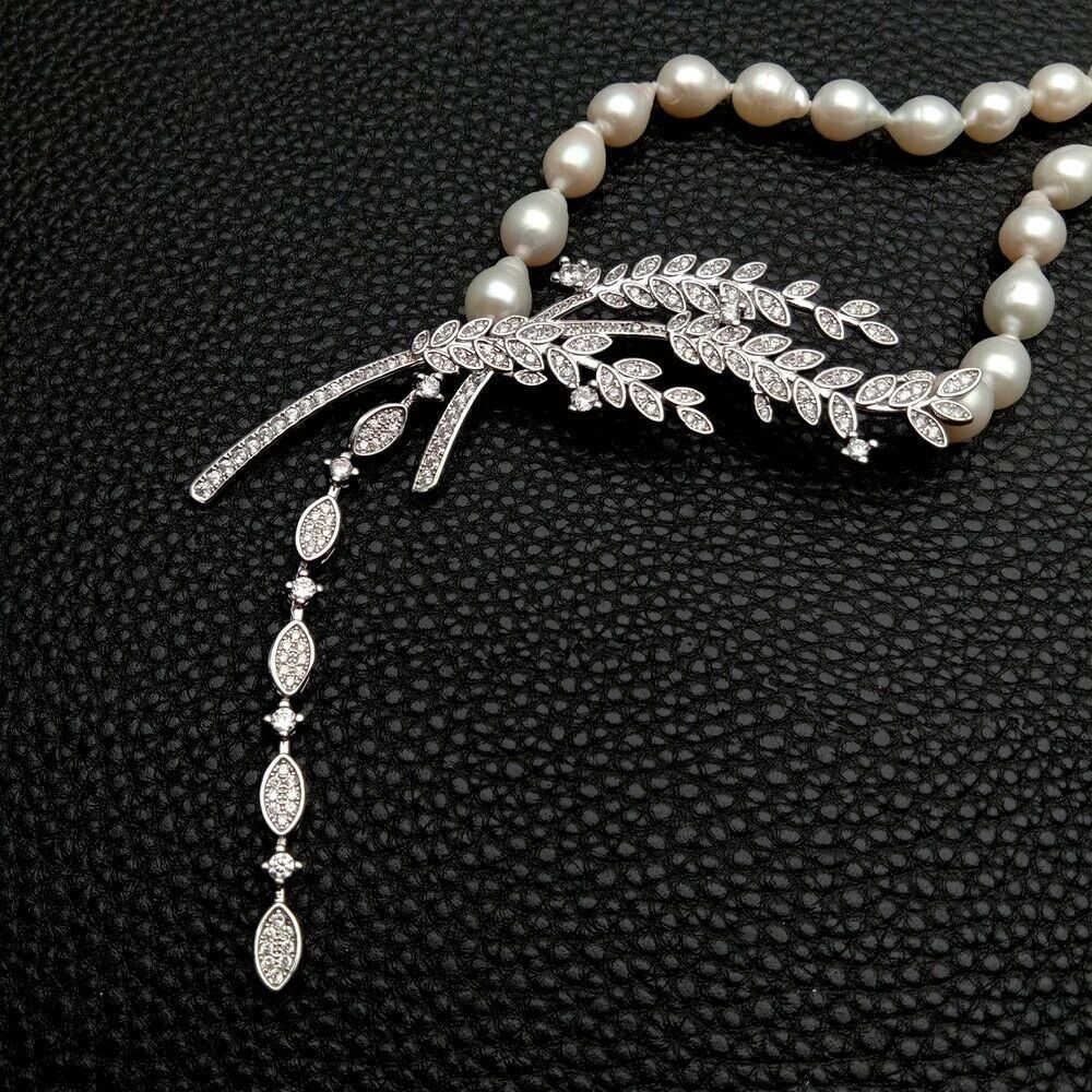 Catenine: SALE Mina Perlen Kette Echt Collier Perle Véritable Coeur – Nuovo (secondo la descrizione) da Prilly venduto da ilyria73