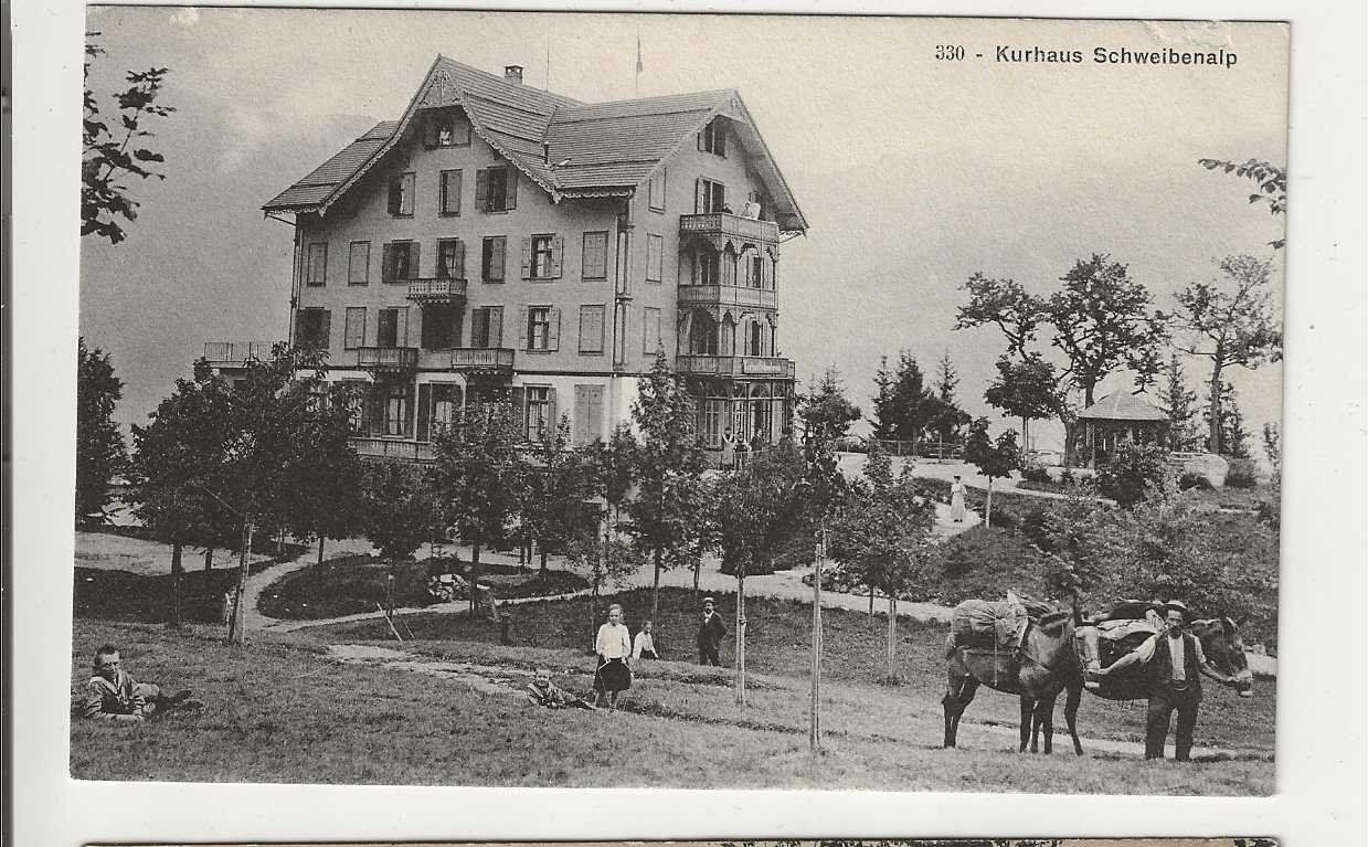 Cartoline postali: Brienz, Schweibenalp ca 1910 – Usato da Spiez venduto da Niesen20
