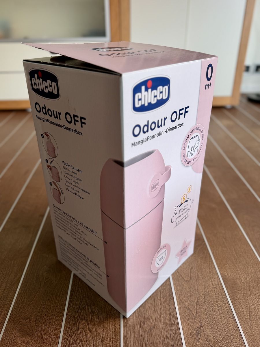 Chicco Cestini per rifiuti: Chicco Windeleimer Odour OFF pink neuwertig – Nuovo (secondo la descrizione) da Engelburg venduto da Annis_Crew 4